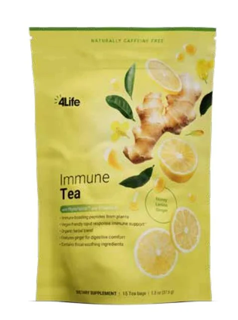 4Life Immune Tea Honey Lemon Ginger pouch