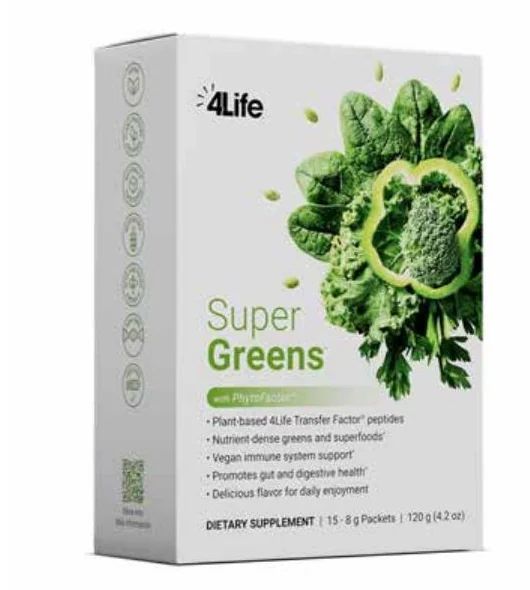 4Life Super Greens box with PhytoFactor